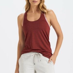 Vuori Lux Performance Women's Burgundy Tank Top